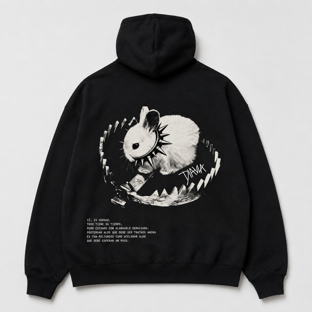 Polerón Oversized - Rabbit Take Care